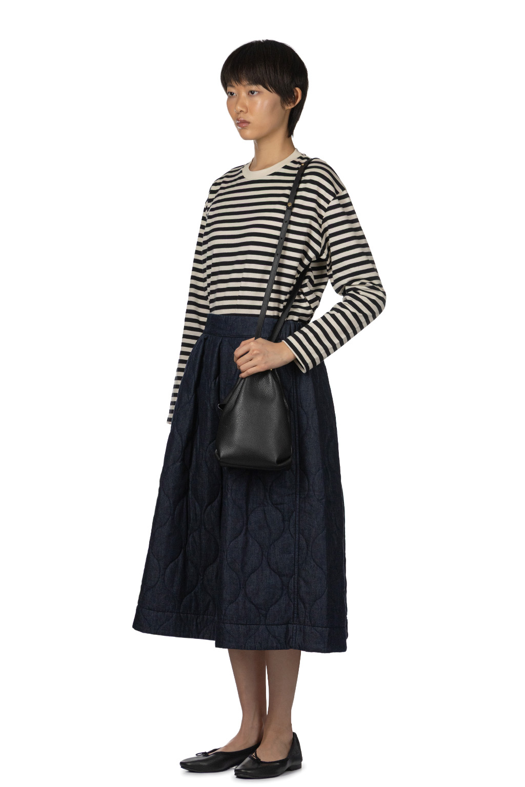Tigre Brocante - 6oz Denim Quilted Overskirt